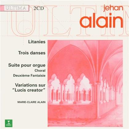 Marie-Claire Alain - Litanei/Drei Taenze/Suite/Var. (2 LPs)