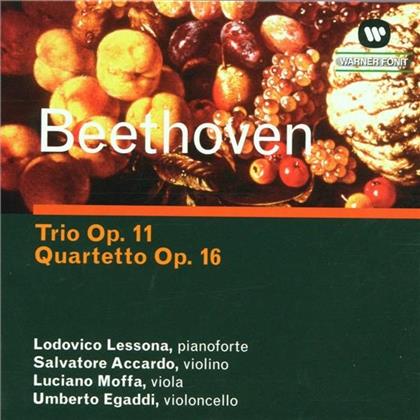 Lessona, Accardo (Paganini's Guarneri Violin), Moffa & Egaddi - Klaviertrios/-Quartette (LP)