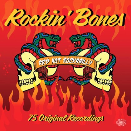 Various - Rockin' Bones - Red Hot Rockabilly (2 LPs)
