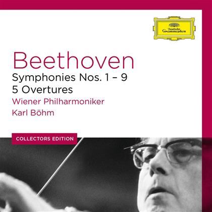Ludwig van Beethoven (1770-1827), Karl Böhm & Wiener Philharmoniker - Symphonies Nos. 1 - 9 (6 CDs)