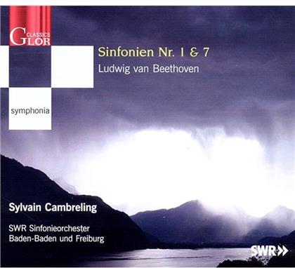 Sylvain Cambreling & Ludwig van Beethoven (1770-1827) - Beethoven: Sinfonien Nr. 1 & 7