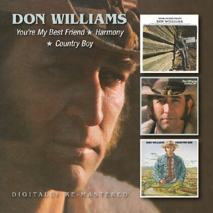 Don Williams - You're My Best Friend / Harmony / Country Boy (2 CDs)