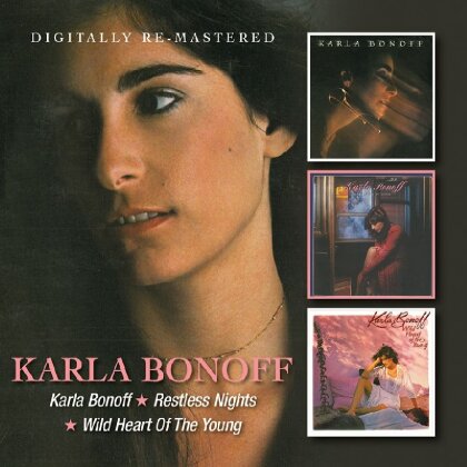 Karla Bonoff - --- / Restless Nights / Wild Heart Of The
