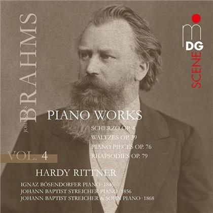 Hardy Rittner & Johannes Brahms (1833-1897) - Brahms: Complete Piano Music Vol. 4 (SACD)