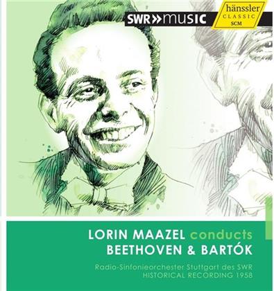 Lorin Maazel Radio-Sinf.orch. Stuttgart des SWR, Ludwig van Beethoven (1770-1827) & Béla Bartók (1881-1945) - Maazel Conducts Beethoven & Bartok