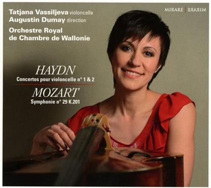 Tatjana Vassiljeva, Franz Joseph Haydn (1732-1809), Wolfgang Amadeus Mozart (1756-1791) & Orchestre Royal de Chambre - Cellokonzerte Nr1 & Nr2 / Sinfonie Nr29 Kv201