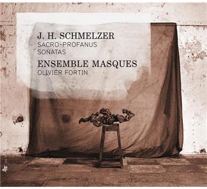 Ensemble Masques, Johann Heinrich Schmelzer c.1620/23-1680 & Olivier Fortin - Sacro-Profanus