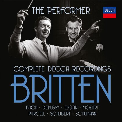 Sir Benjamin Britten (1913-1976), Franz Schubert (1797-1828), Robert Schumann (1810-1856), Johann Sebastian Bach (1685-1750), … - The Performer - The Complete Decca Recordings (27 CDs)