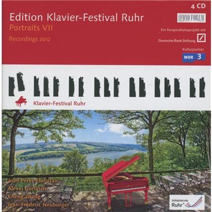 Juan-Perez Floristan & Cheng Zhang - Edition Klavier- Festival Ruhr Portraits Vii (Record) (4 CDs)