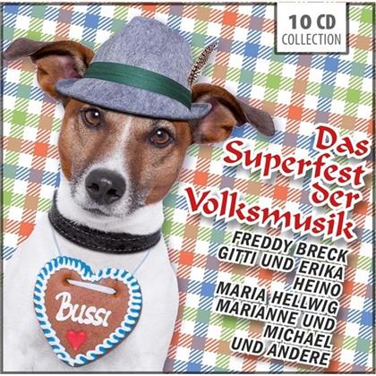 Das Superfest Der Volksmusik (10 CDs)
