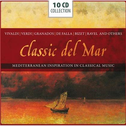 Antonio Vivaldi (1678-1741), Enrique Granados (1867-1916), Manuel de Falla (1876-1946), Georges Bizet (1838-1875), … - Classic Del Mar : Mediterranean Inspiration in Classic Music (10 CD)