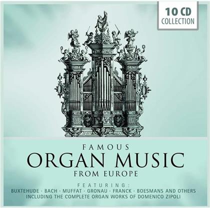 Various Artists - 2 Cds - Famous Organ Music From Europe (10 CDs)