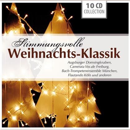 Augsburger Domsingknaben, Camerata Vocale Freiburg, Bach-Trompetenensemble München & Flautando Köln - Stimmungsvolle Weihnachts-Klassik (10 CDs)