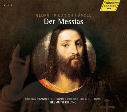 Gächinger Kantorei Stuttgart, Bach Collegium Stuttgart, Georg Friedrich Händel (1685-1759) & Helmuth Rilling - Der Messias - In der Bearbeitung von W.A. Mozart (2 CDs)