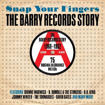 Snap Your Fingers: The Barry Records Story (3 CDs)