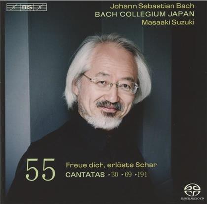 Johann Sebastian Bach (1685-1750), Bach Collegium Japan Choir & Suzuki Masaaki - Kantaten Vol. 55