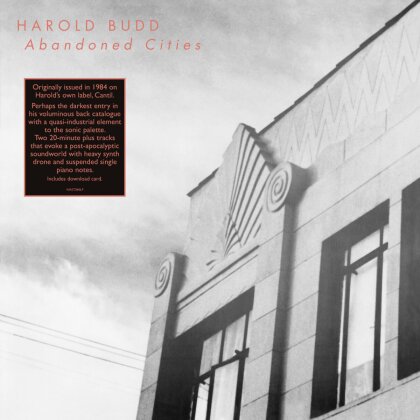 Harold Budd - Abandoned Cities (Limited Edition, LP + Digital Copy)
