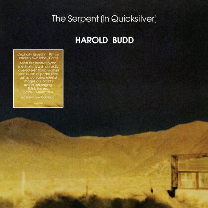 Harold Budd - Serpent (In Quicksilver) (LP + Digital Copy)