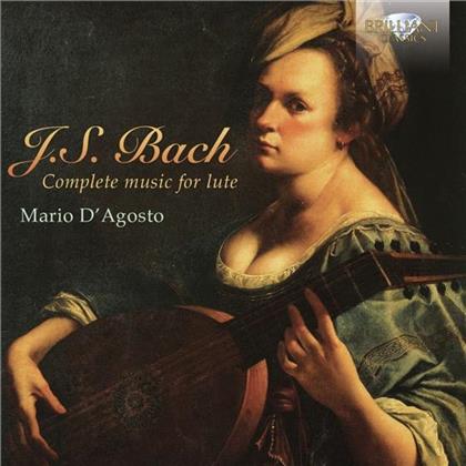 D'Agosto Mario & Johann Sebastian Bach (1685-1750) - Complete Music For Lute - Werke für Floete (2 CDs)