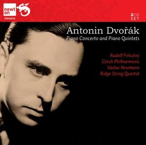 Ridge String Quartet, Antonin Dvorák (1841-1904), Václav Neumann & Rudolf Firkusny - Klavierkonzert / Klavierquintette (2 CD)
