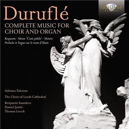 Maurice Duruflé (1902-1986), Thomas Leech, Daniel Justin, Adriano Falcioni, Benjamin Saunders, … - Complete Music for Choir and Organ / Komplette Werke für Chor & Orgel (2 CDs)