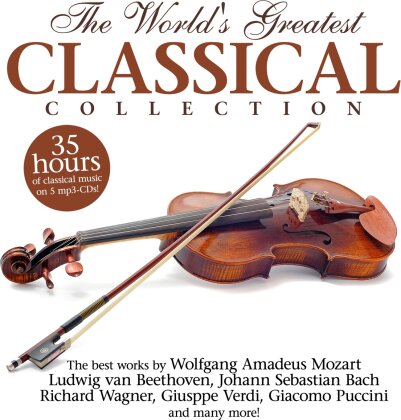 Various - Greatest Classical Collection - 35 Hours Of Classica (5 CDs)