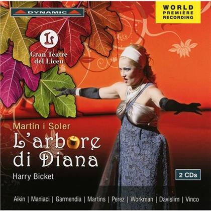 Orchester und Chor des Teatro Liceu, Barcelona, Laura Aikin, Michael Maniaci, Ainhoa Garmendia, Vicente Martin y Soler (1754-1806), … - L'Arbore Di Diana
