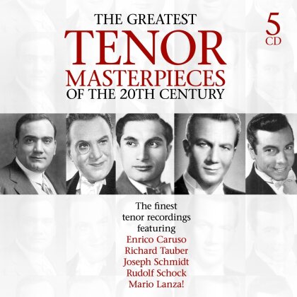 Enrico Caruso, Richard Tauber, Schmidt & Mario Lanza - Greatest Historical Tenor Masterpieces Of All Time (10 CDs)