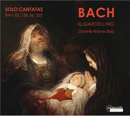 Il Gardellino Baroque Orchestra, Ryo Terakado, Johann Sebastian Bach (1685-1750) & Dominik Woerner - Solo Kantaten Fuer Bass - Bwv56, 82, 158 & 203