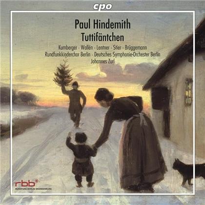 Paul Hindemith (1895-1963), Rundfunkkinderchor Berlin, Zurl Johannes & Deutsches Symphonie-Orchester Berlin - Tuttifaentchen, Christmas Fairy Tale, Children Ope