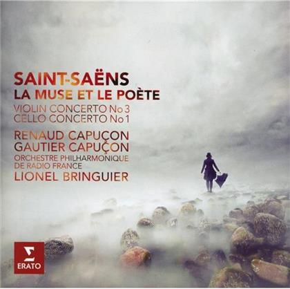 Renaud Capuçon, Gautier Capuçon, Bringuier & Camille Saint-Saëns (1835-1921) - La Muse Et Le Poete (Violin- Cello-Konzerte)