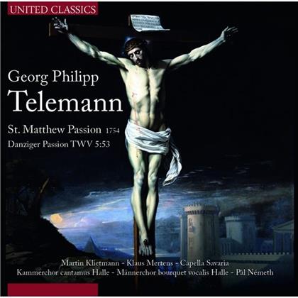 Martin Klietmann, Georg Philipp Telemann (1681-1767), Pal Nemeth & Martin Klietmann - St. Matthew Passion 1754