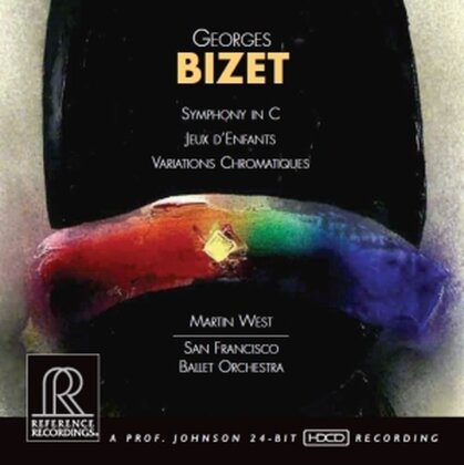 San Francisco Ballet Orchestra, Georges Bizet (1838-1875), Martin West & Martin West - Symphony In C, Jeux D'enfants, Variations Chromatiques - HDCD Recording