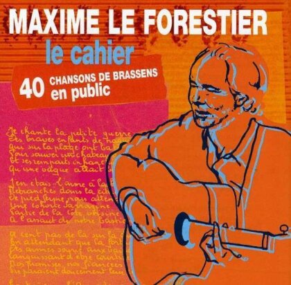 Maxime Le Forestier - Cahier - 40 Chansons (2 CDs)