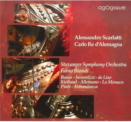 Stavanger Symphony Orchestra, Alessandro Scarlatti (1660-1725) & Fabio Biondi - Carlo Re D' Alemagna (3 CD)
