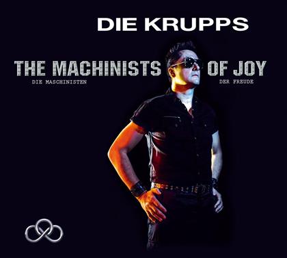 Die Krupps - Machinists Of Joy - Fanbox Digi und Military-Cap/Kühlschrankmagnet alles in der Stülpdeckel-Box (2 CDs)
