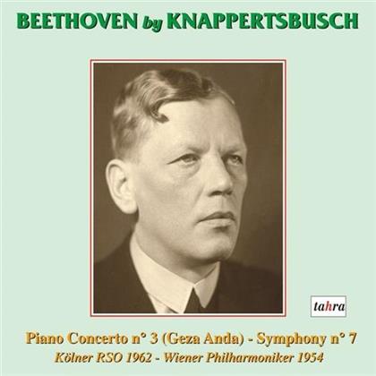Ludwig van Beethoven (1770-1827), Hans Knappertsbusch, Géza Anda & Kölner Rundfunk Sinfonieorchester - Beethoven by Knappertsbusch - Piano Concerto no 3, Symphony No 7