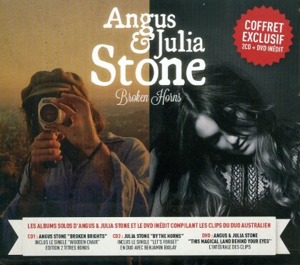 Stone Angus & Julia - Broken Horns (2 CDs + DVD)