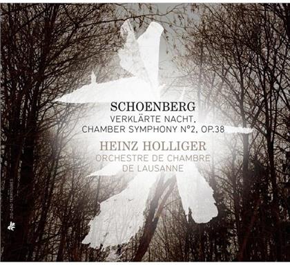 Heinz Holliger (*1939), Arnold Schönberg (1874-1951), Anton von Webern (1883-1945) & Orchestre de Chambre de Lausanne - Verklaerte Nacht Op4, Kammersinfonie Op38/2 / Lang