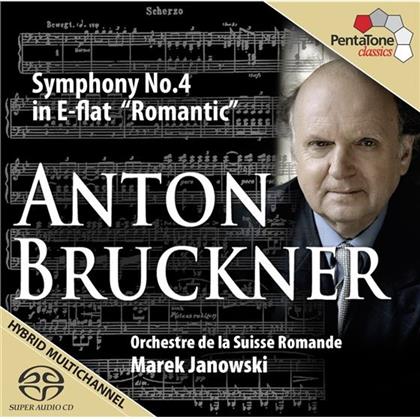 Anton Bruckner (1824-1896), L'Orchestre de la Suisse Romande & Marek Janowski - Sinfonie Nr4 (Hybrid SACD)