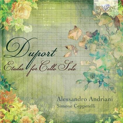 Jean-Louis Duport, Alessandro Andriani & Simone Ceppetelli - Etudes Pour Cello Solo - Etudes For Cello Solo (2 CDs)