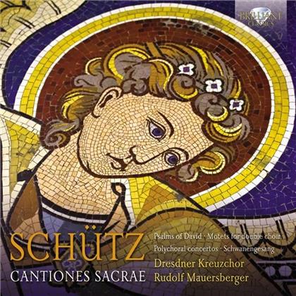 Dresdner Kreuzchor, Heinrich Schütz (1585-1672) & Rudolf Mauersberger - Cantiones Sacrae (5 CD)