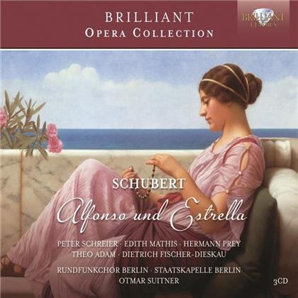 Rundfunkchor Berlin, Peter Schreier, Edith Mathis, Hermann Prey, … - Alfonso und Estrella - Brilliant Opera Collcetion (3 CDs)