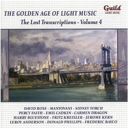 Rose Mantovani Chandler Hollywood Salon Orch.+, David Rose, Mantovani, Sidney Torch, Brodszky, … - Golden Age of Light Music - The Lost Transcriptions - Vol. 4