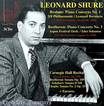 Leonard Shure & New York Philharmonic Orchestra - Piano Concertos (3 CDs)