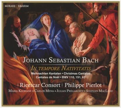 Carlos Mena, Johann Sebastian Bach (1685-1750) & Maria Keohane - In Tempore Nativitatis - Cantates de Neol