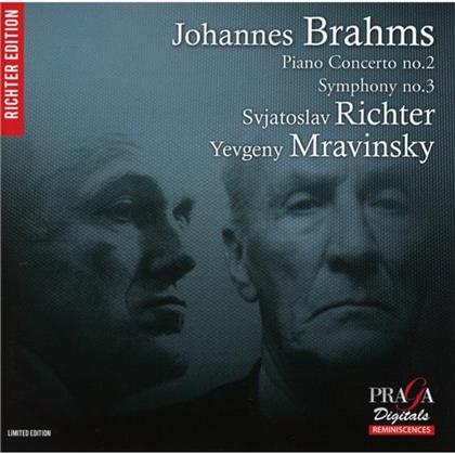 Orchestre Philharmonique, Johannes Brahms (1833-1897) & Sviatoslav Richter - Concerto Pour Piano No 2 - Symphonie No 3
