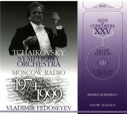 Anton Grigorjew, Lidia Sacharenko, Nikolai Rimsky-Korssakoff (1844-1908), Vladimir Fedosseyev & Tchaikovsky Symphony Orchestra of Moscow Radio - Snow Maiden (3 CD)