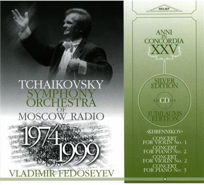 Tikhon Khrennikov, Vladimir Fedosseyev, Vadim Repin, Tikhon Khrennikov, Maxim Vengerov, … - Violinkonzerte 1+2+3, Klavierkonzert Nr. 2