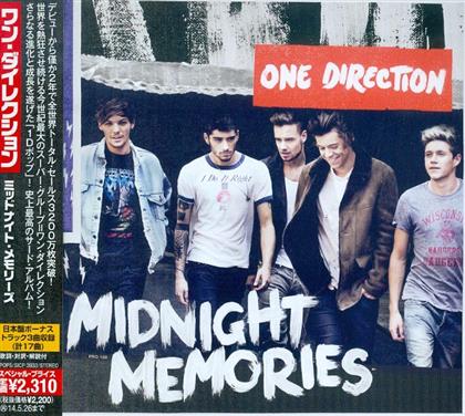 One Direction (X-Factor) - Midnight Memories - +Bonustracks (Japan Edition)